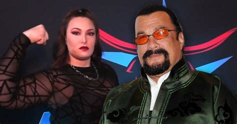 arissa seagal|Steven Seagals daughter has first wrestling match。